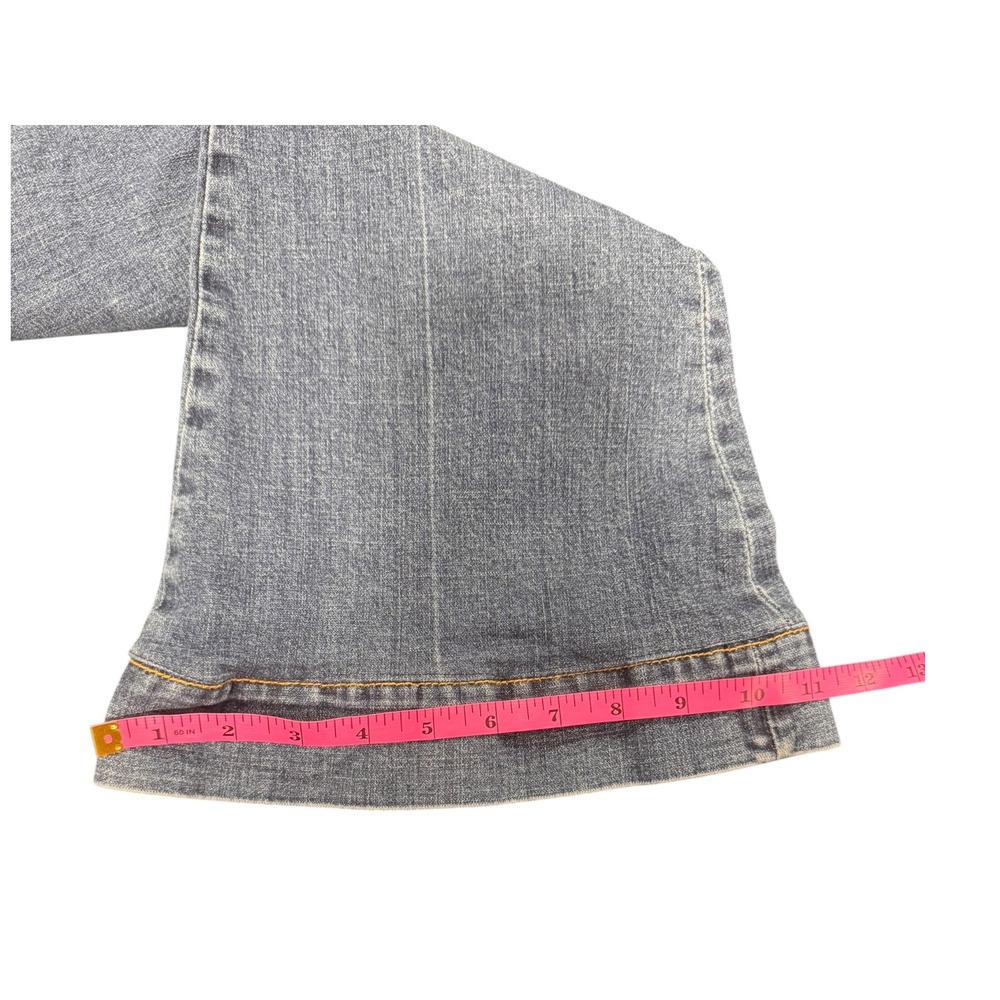 Driftwood Classic Fit Sailor Button Flare Jeans Dark Wash Women's 27 - Picture 12 of 12